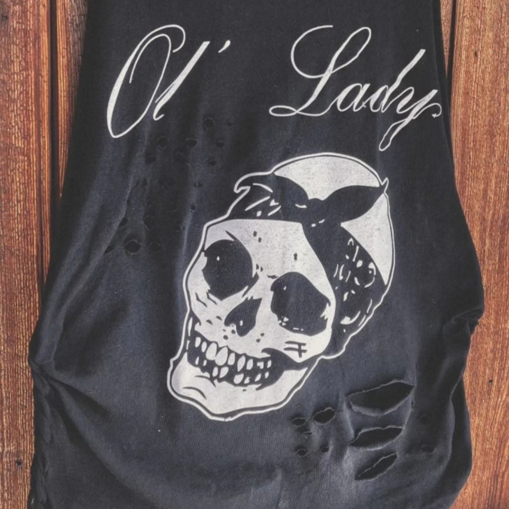 The Drive Old Lady Distressed Tank